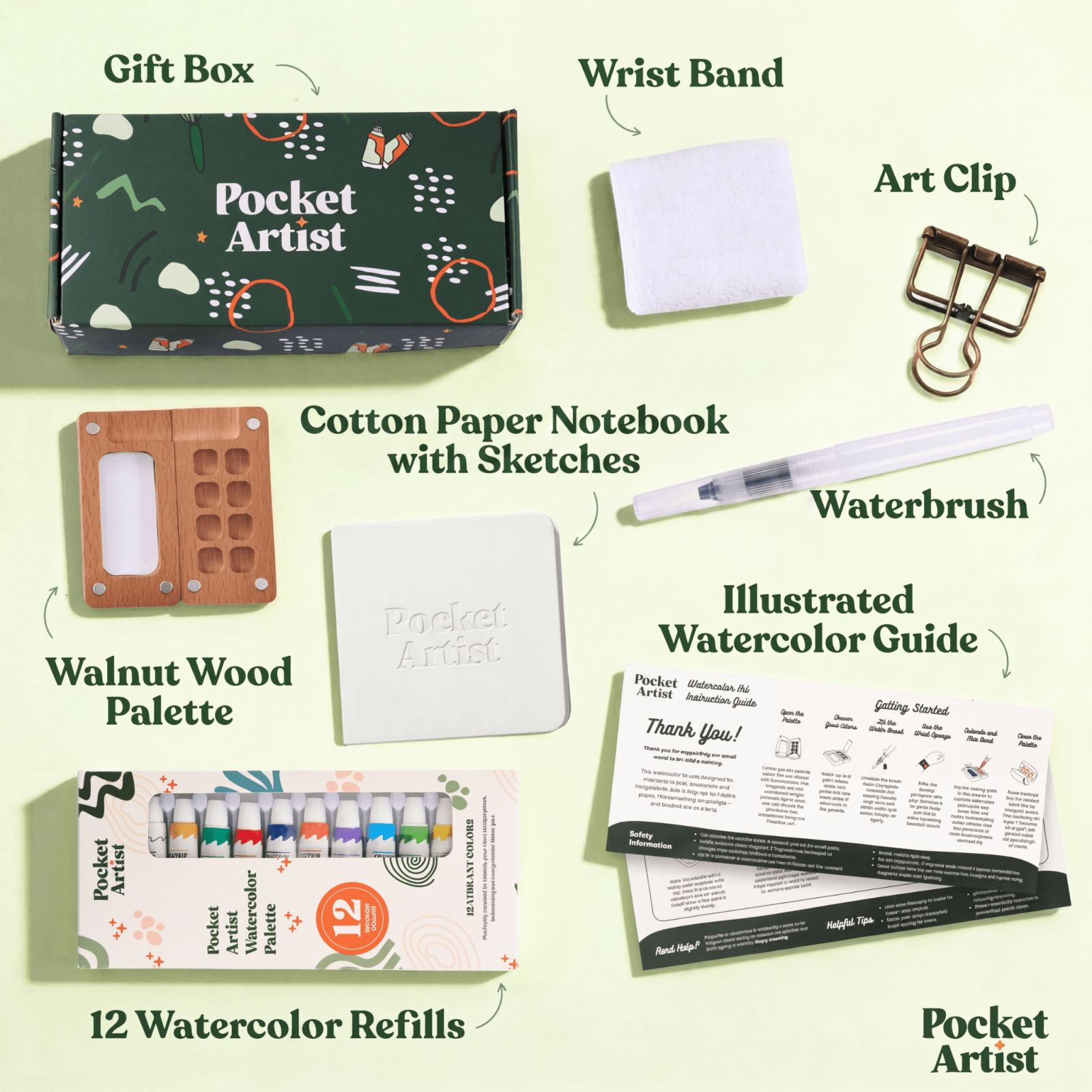 Pocket Artist Mini Painting Kit