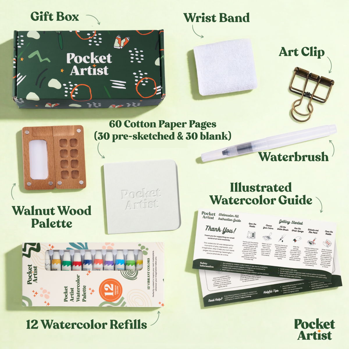 Pocket Artist Mini Painting Kit