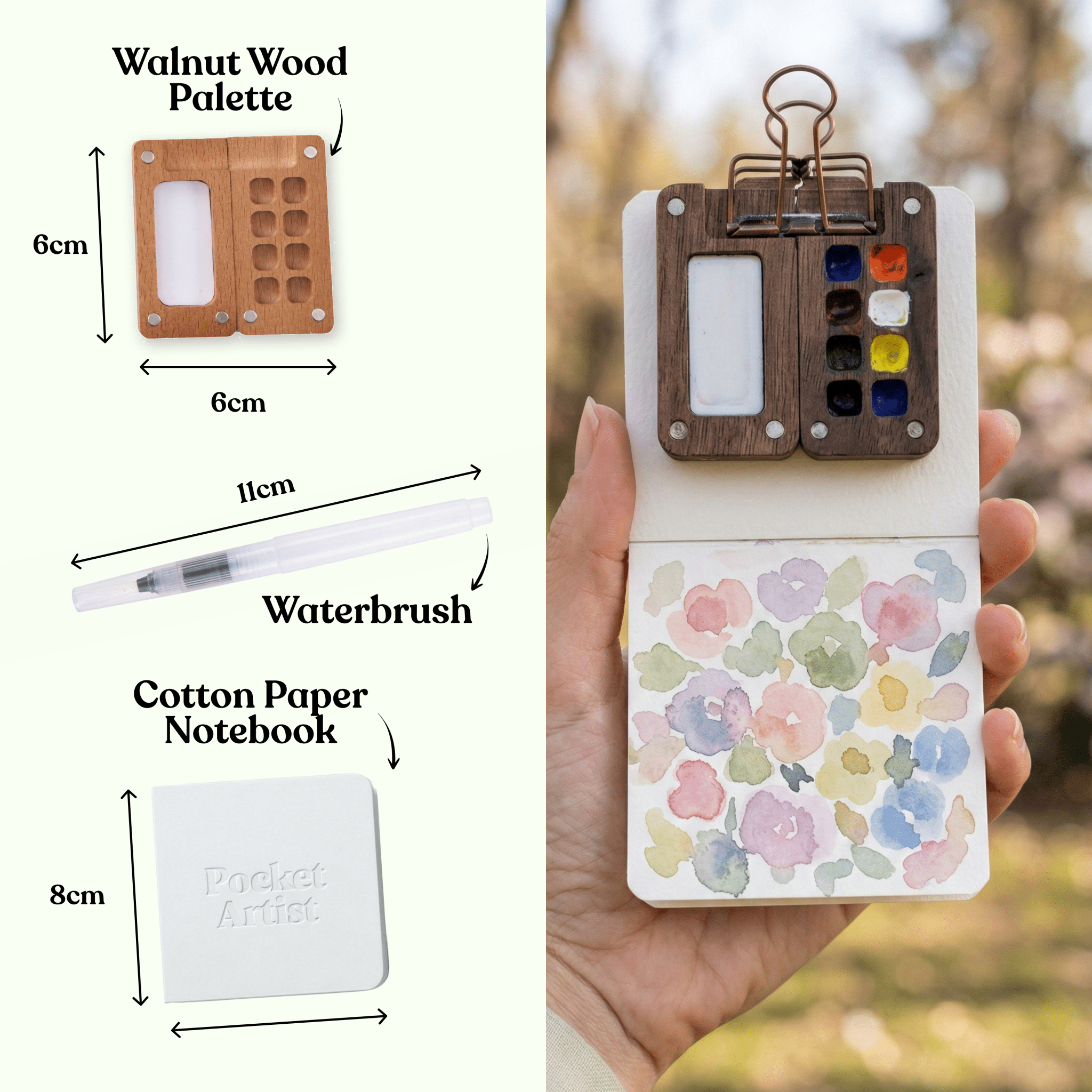 Pocket Artist Watercolor Kit