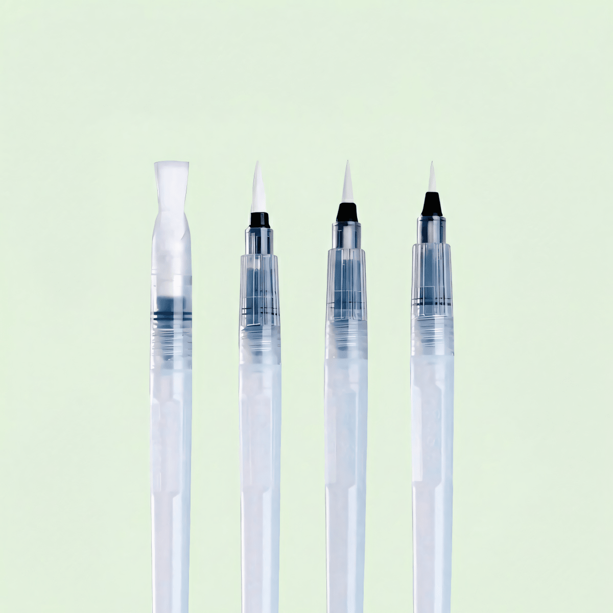 4 Premium Watercolor Brushes